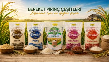 Bereket Pirinç Çeşitleri: Sofranız İçin Hangi Pirinci Seçmelisiniz?