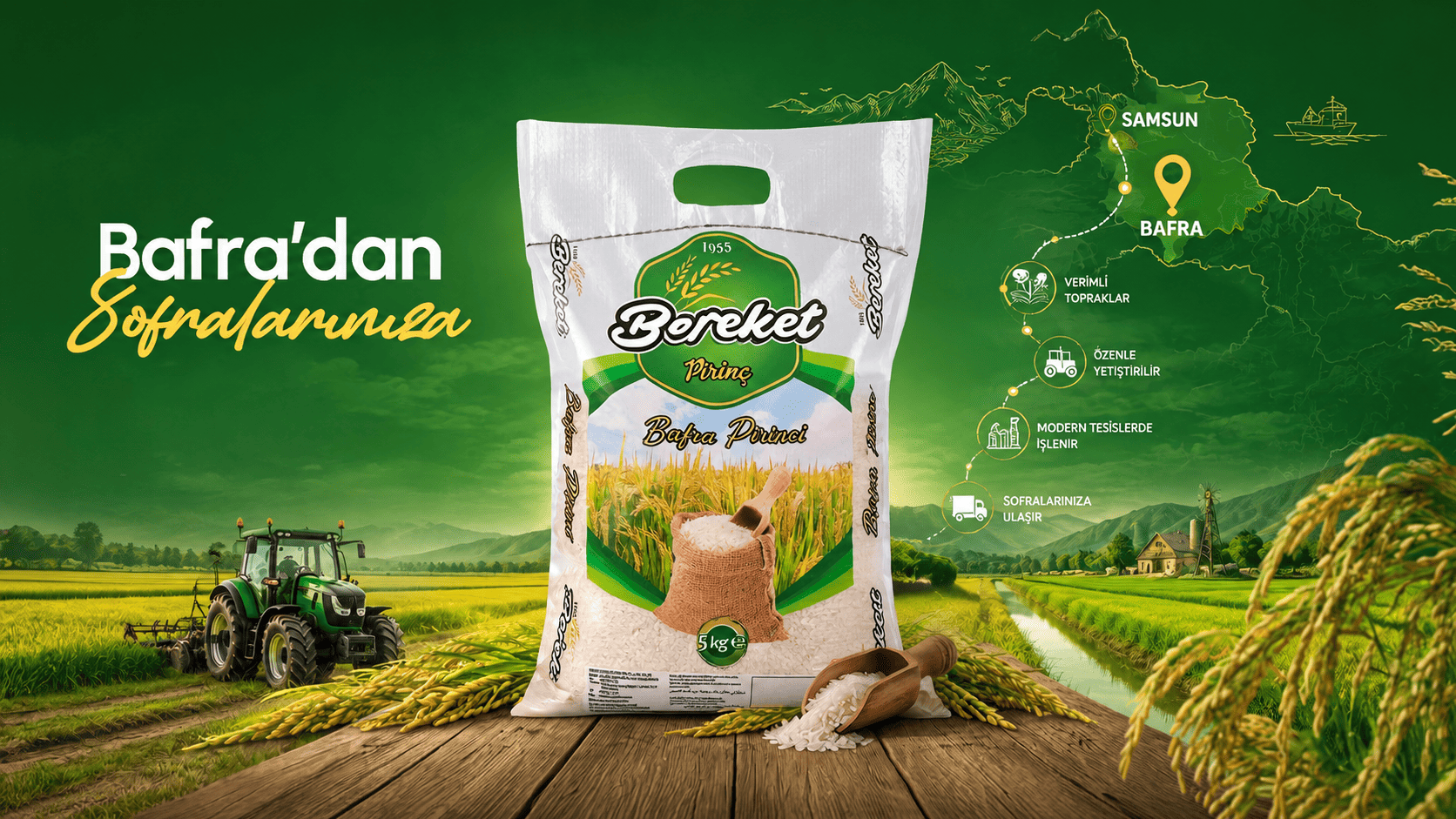 Bafra'dan Sofranıza