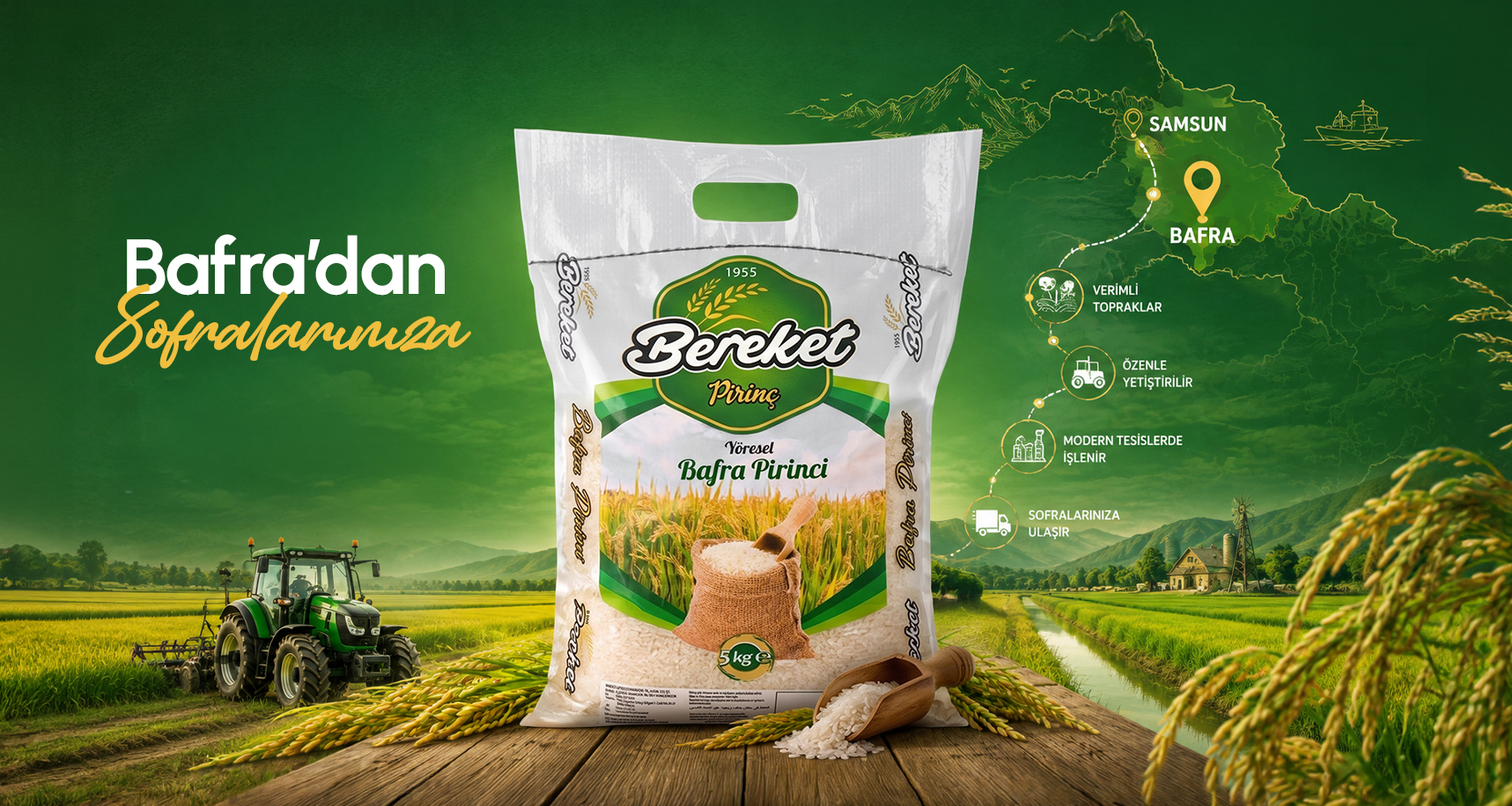 Bafra'dan Sofranıza